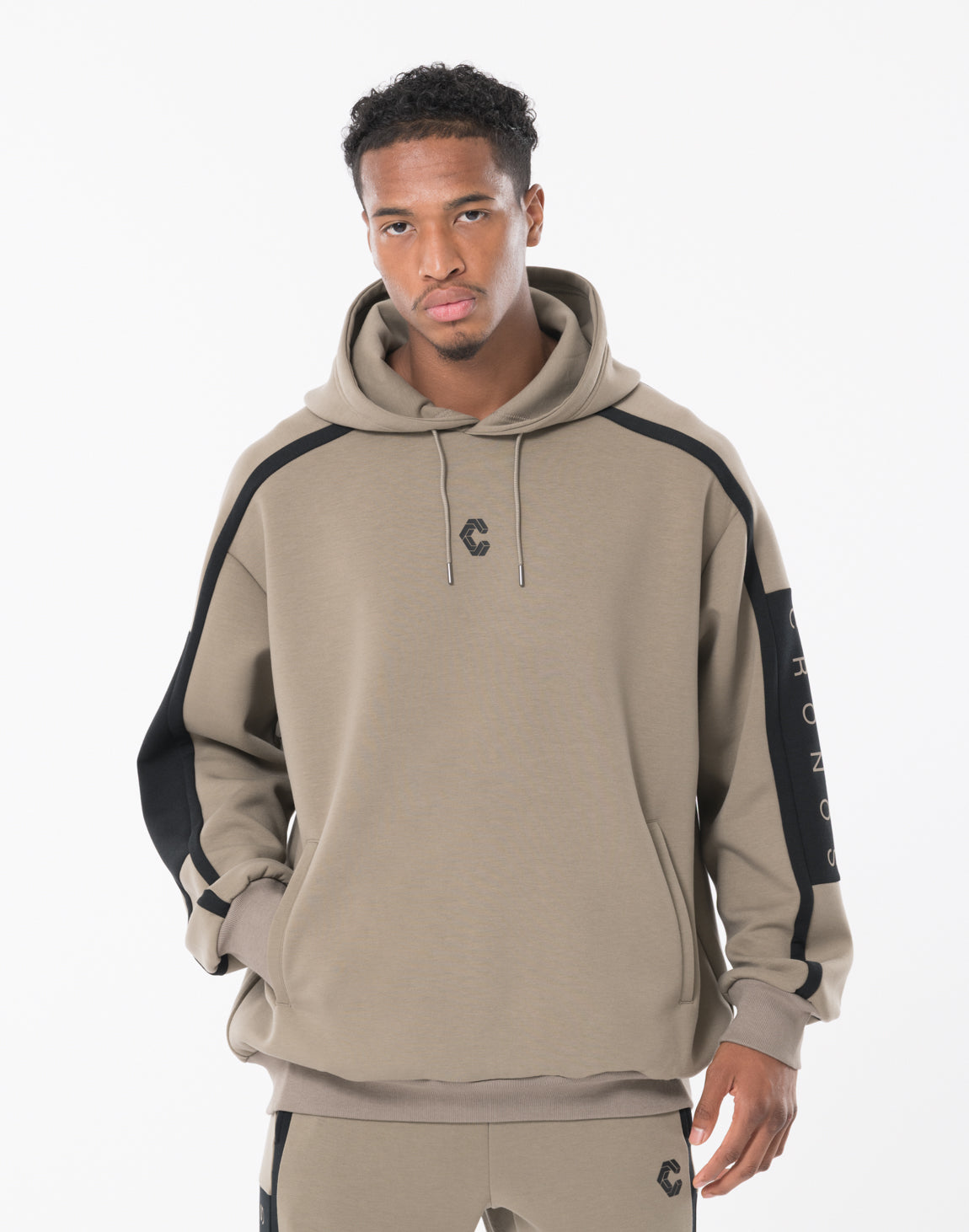 CRONOS LITE VOLUME HOODIE【TAUPE】