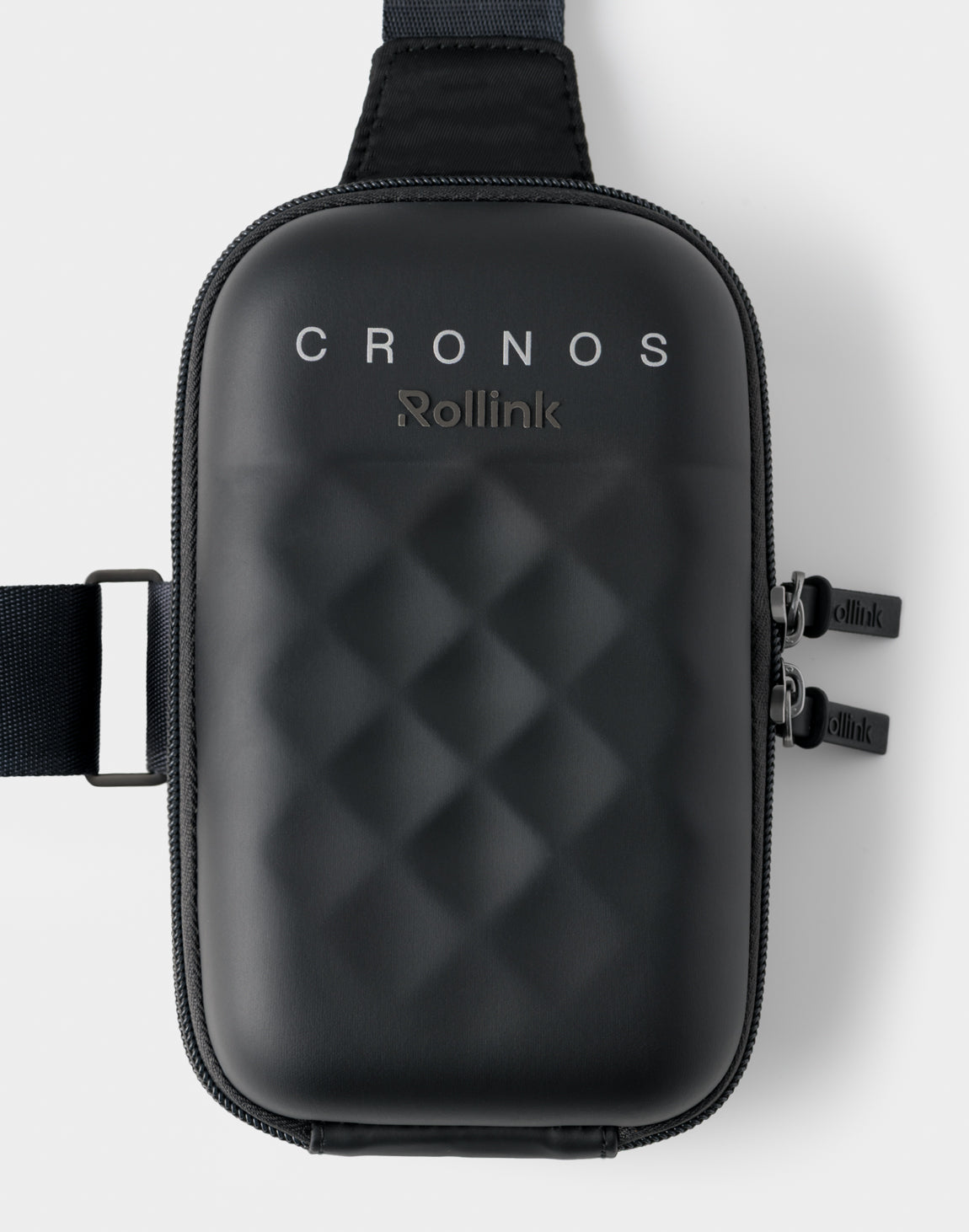 CRONOS × Rollink HARD SHELL CROSSBODY BAG【BLACK】