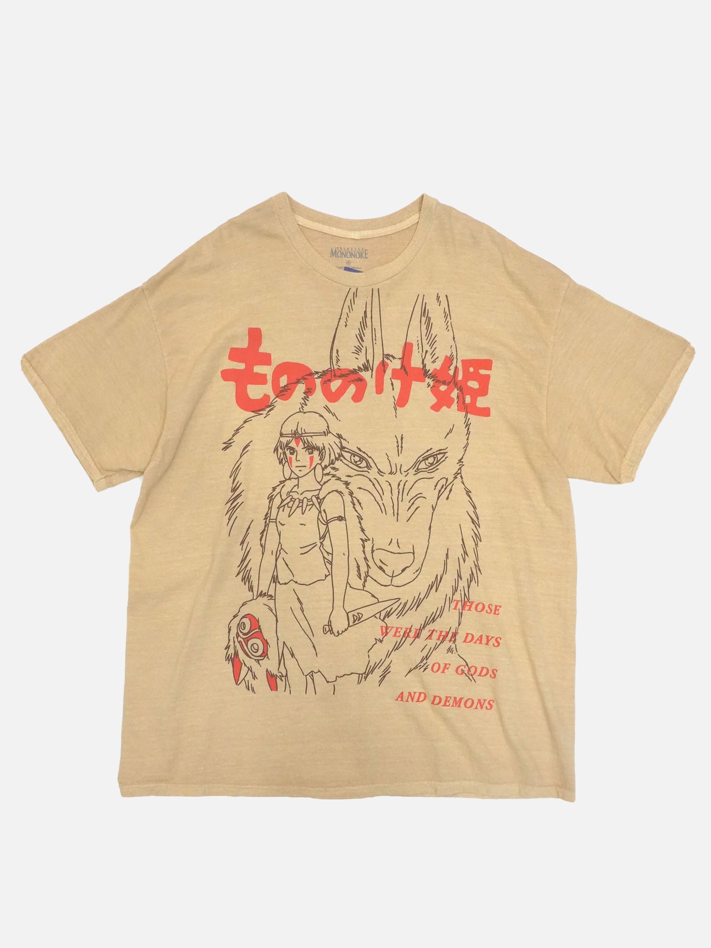 スタジオジブリ もののけ姫 サン Tシャツ – DAN
