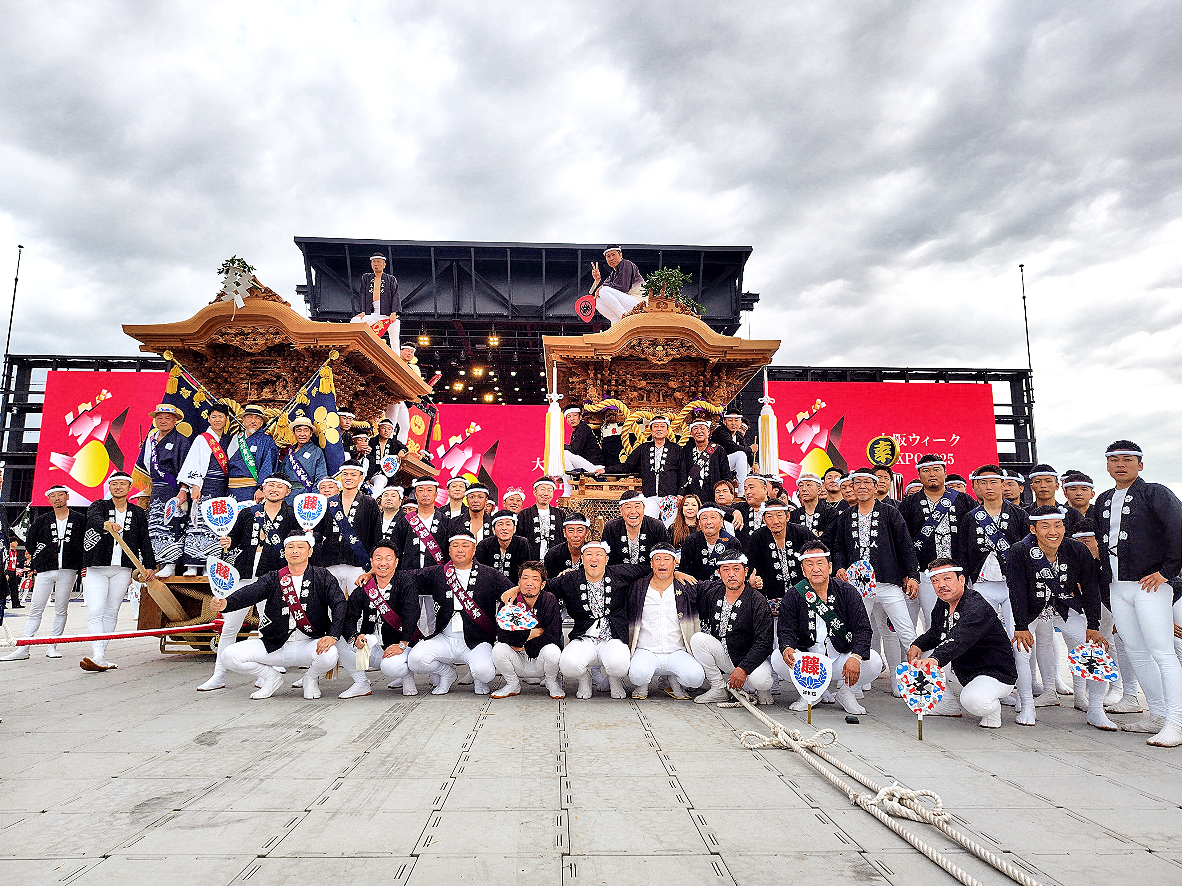 岸和田だんじり祭り藤井町のだんじり