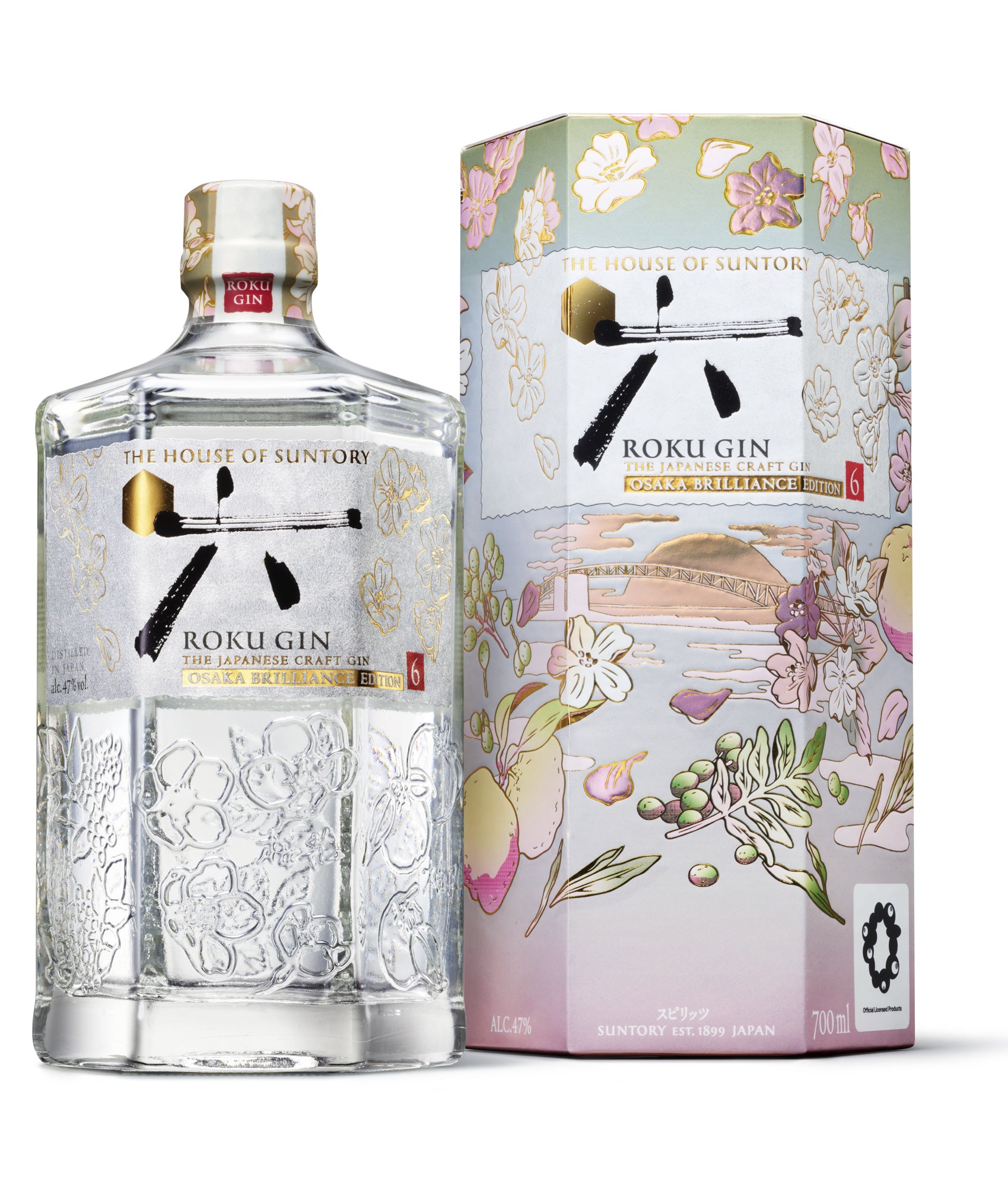 Suntory Roku Gin Osaka Brilliance Edition