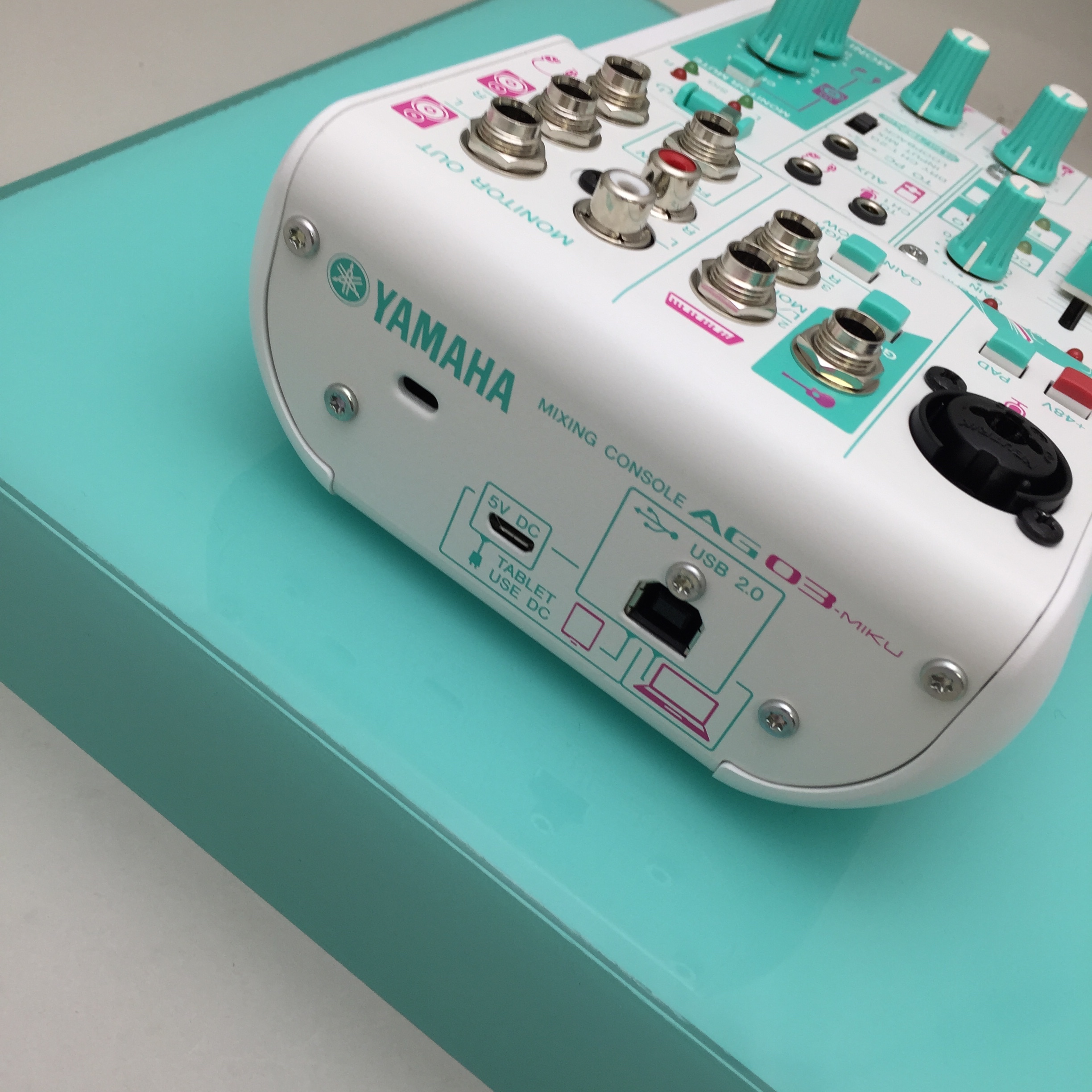 YAMAHA ウェブキャスティングミキサー AG03 MIKU (ミク)、他シリーズを