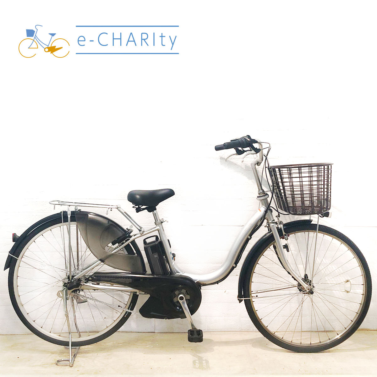 中古電動自転車 ヤマハ PAS ナチュラ S シルバー 26インチ YX031 – e