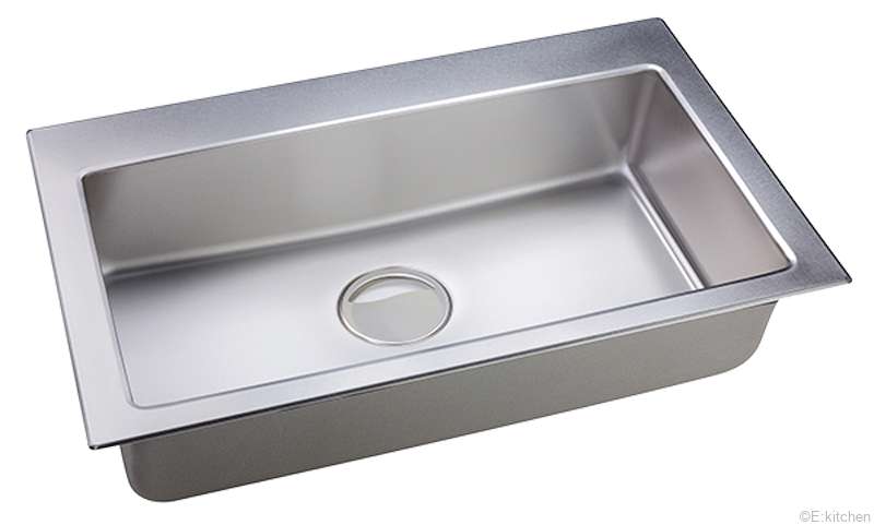 キッチンシンク :: ステンレスシンク :: オーバーシンク :: スクエア