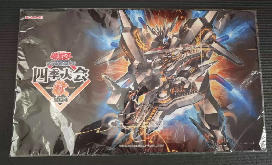 受注発送】遊戯王 四季大会 秋 ライゼオル・デュオドライブ プレイマット