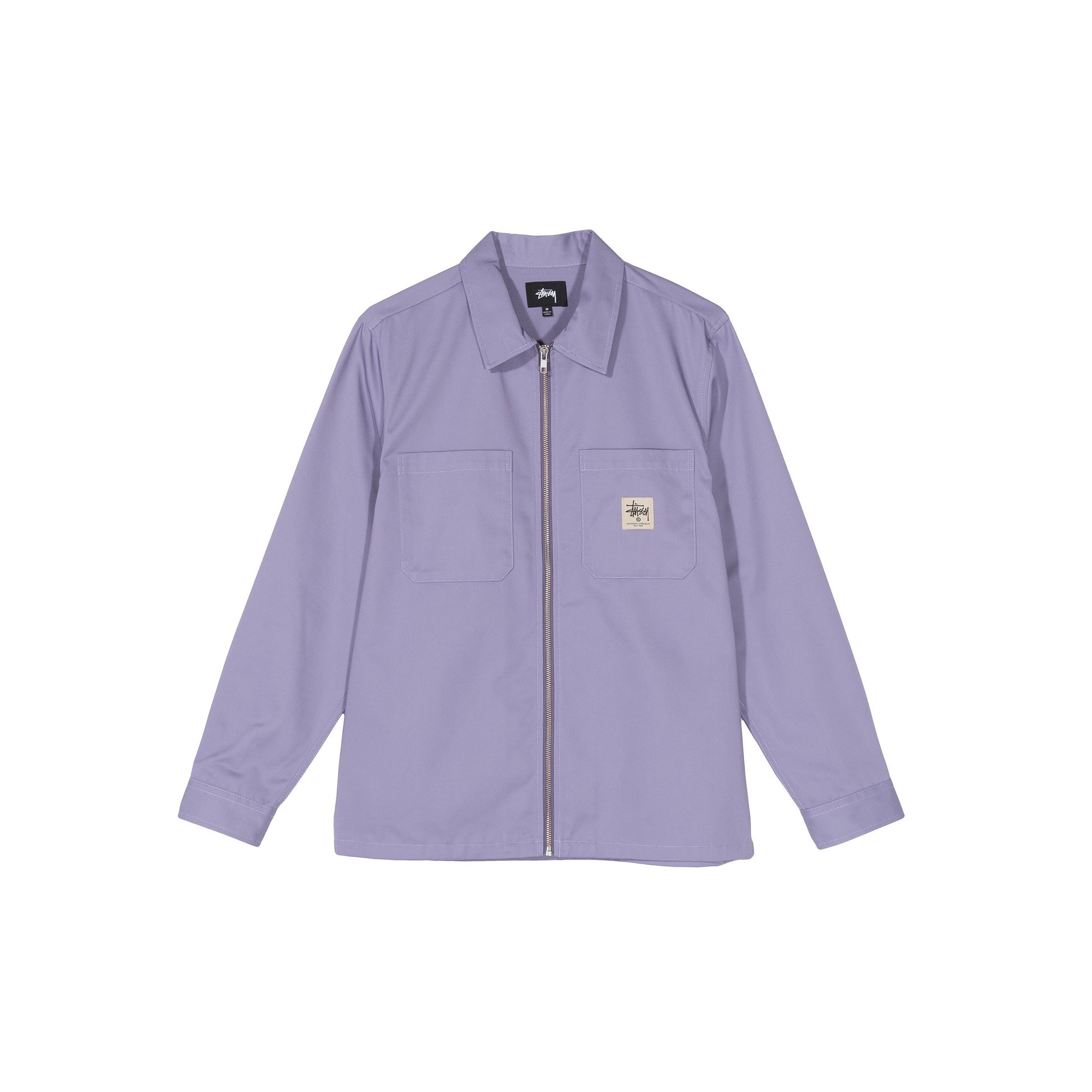 Stussy Zip Up Work LS Shirt [1110065] – Extra Butter