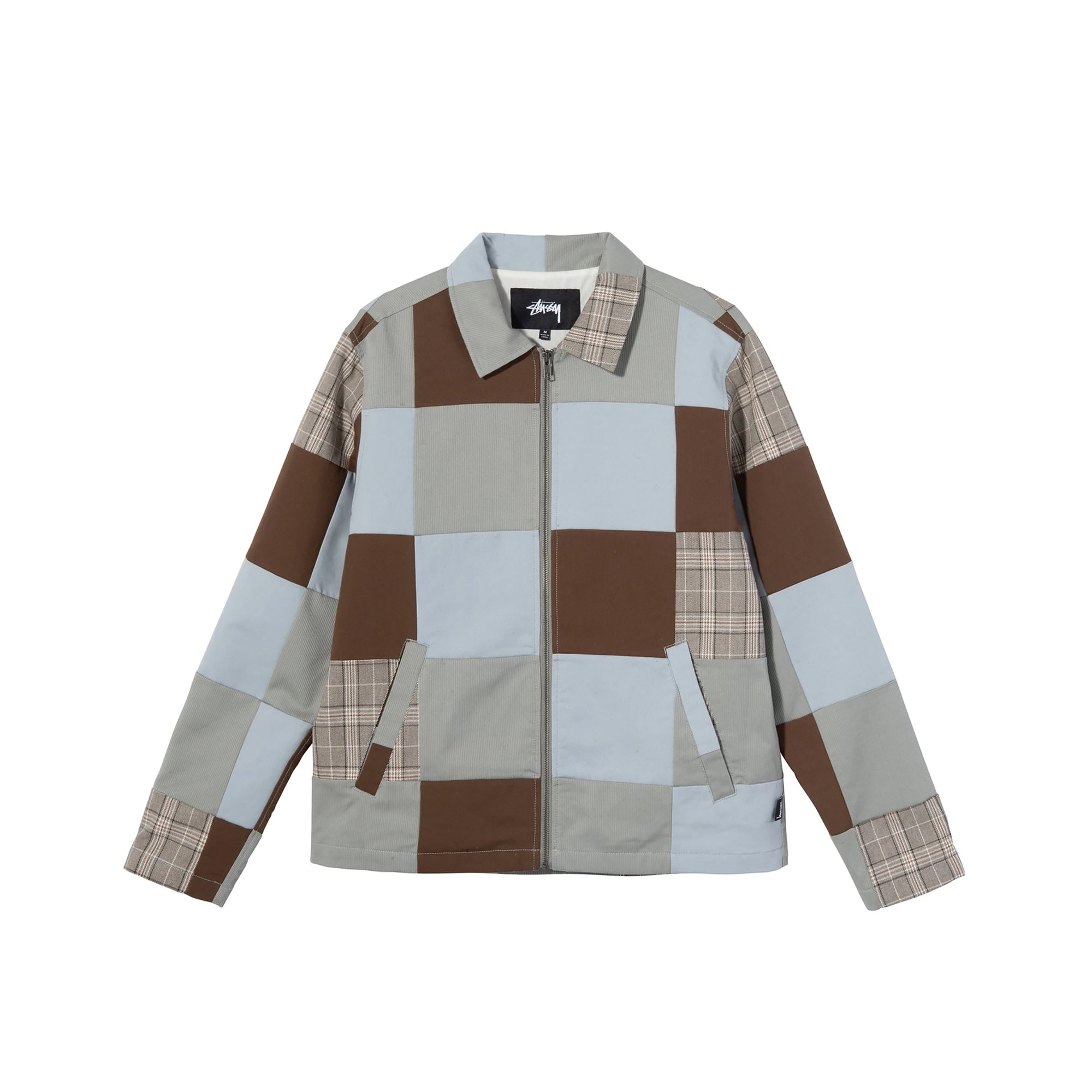 Stussy Patchwork Zip Jacket – Extra Butter