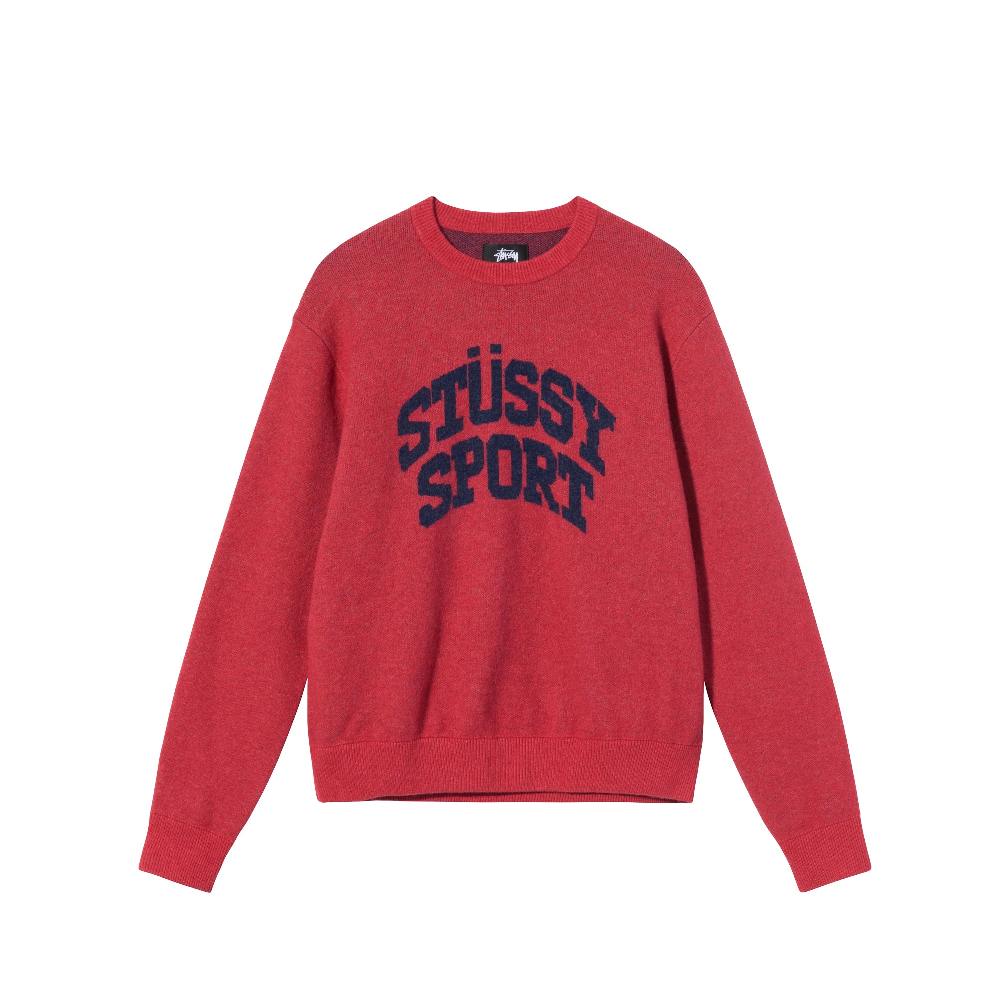 Stussy Mens Sport Sweater 'Red' – Extra Butter