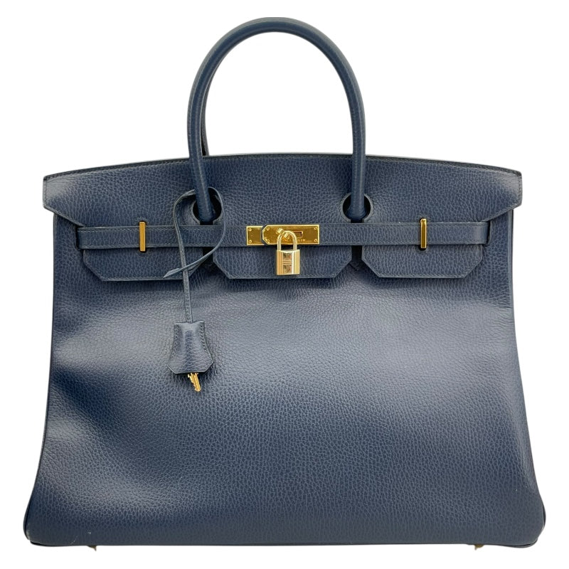 エルメス HERMES バーキン40 〇Z刻印 （1996年製） ブルーロイ
