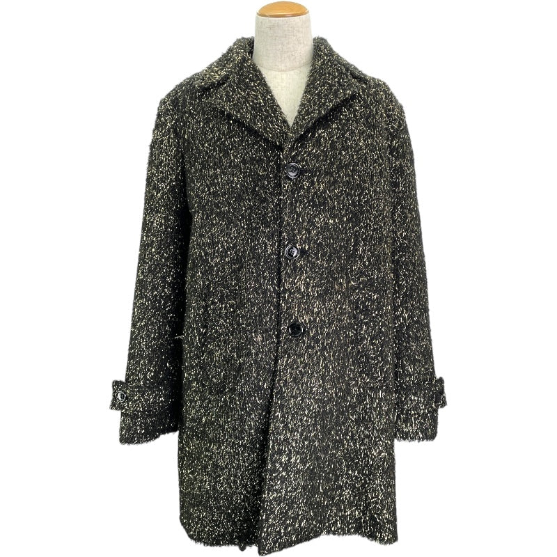 セリーヌ CELINE ラメチェスターコート 2M159264F ブラック/ゴールド