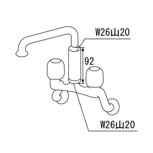 ミヤコ株式会社 / 水栓パイプ継足ソケット