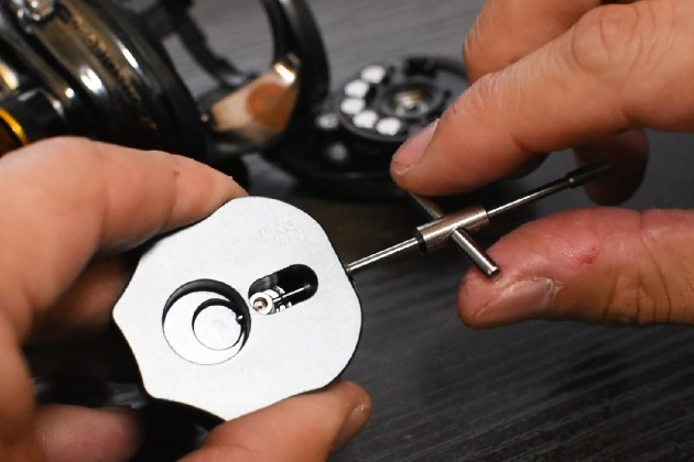 ビッグシューターコンパクトのスプールベアリング交換で異音解消