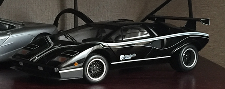 タミヤ ブラックカウンタック 競技用スペシャル: たのしい電子工作クラブ