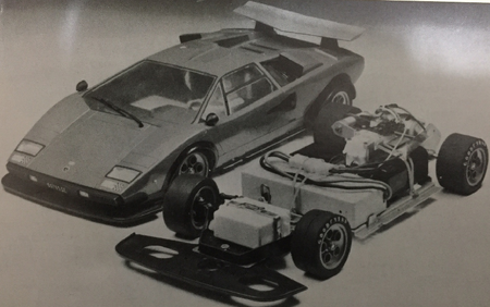 タミヤ ブラックカウンタック 競技用スペシャル: たのしい電子工作クラブ