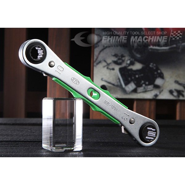 KTC ラチェットレンチ 4サイズ板（スタンダード） mr-1014【エヒメマシン】