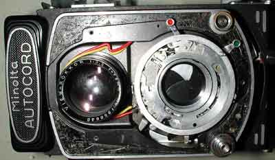 ミノルタ：オートコードMXVの分解・レストア
