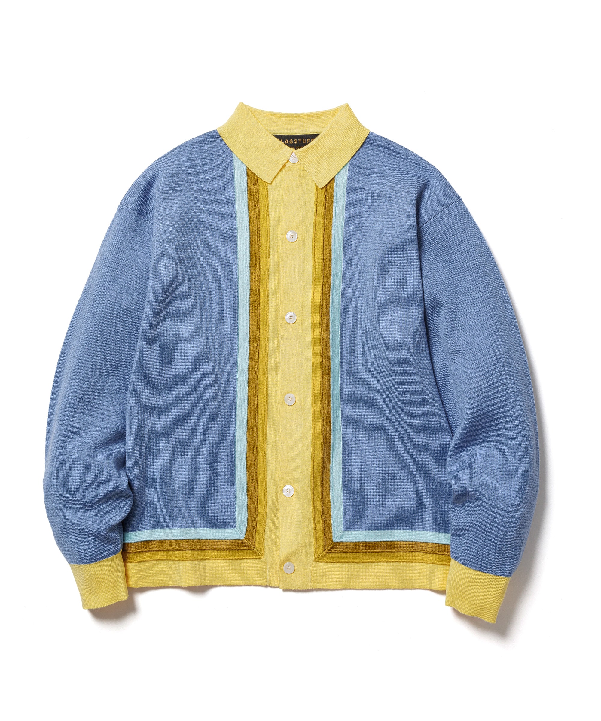 STRIPE KNIT CARDIGAN – F-LAGSTUF-F