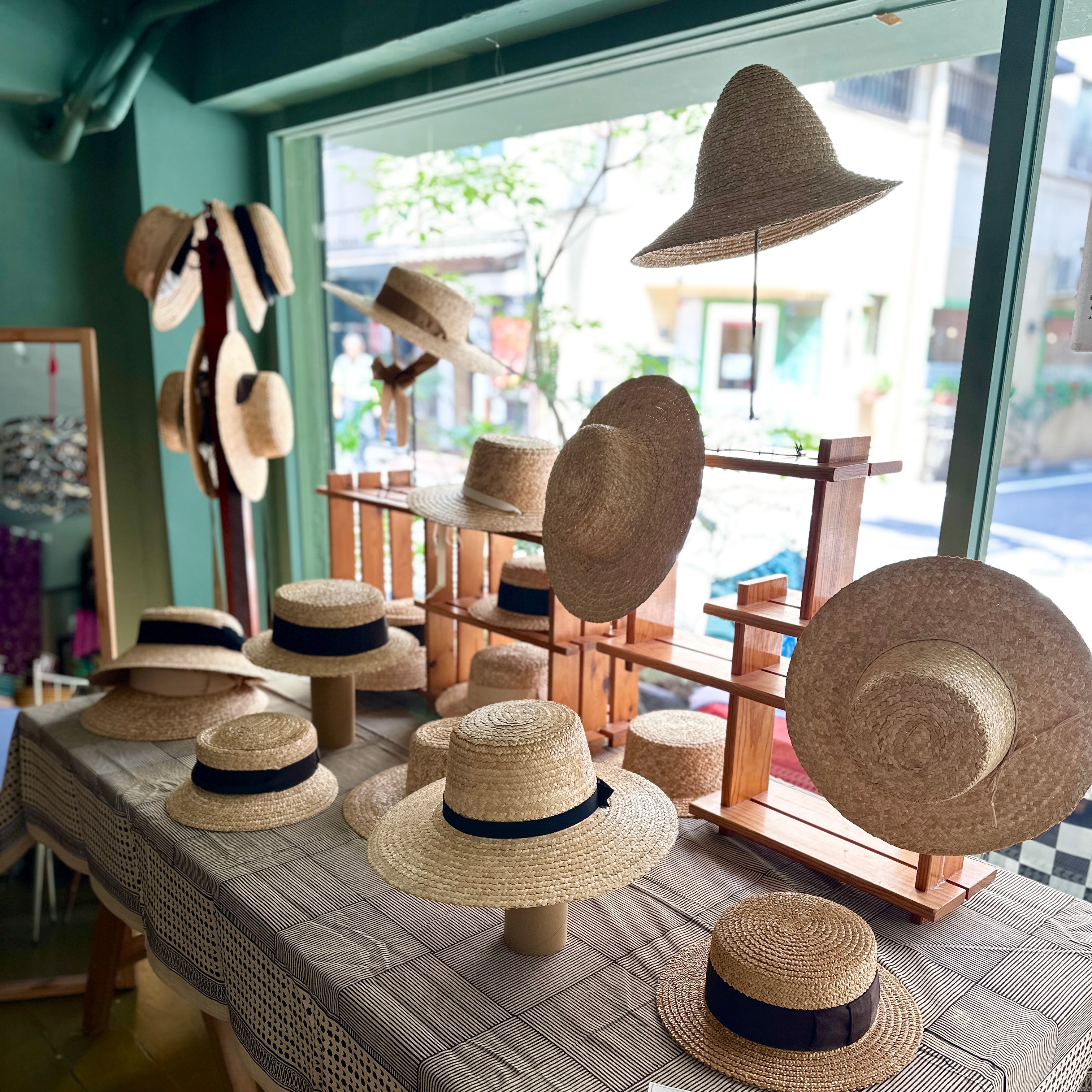 GINZA】むかしのかたちの麦わら帽子展 2024年6月14日(金)～7月31日（水
