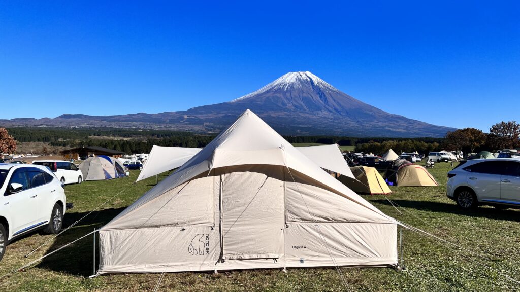 ノルディスク【ウトガルド＋ZIF】&カーリ20連結で快適キャンプ