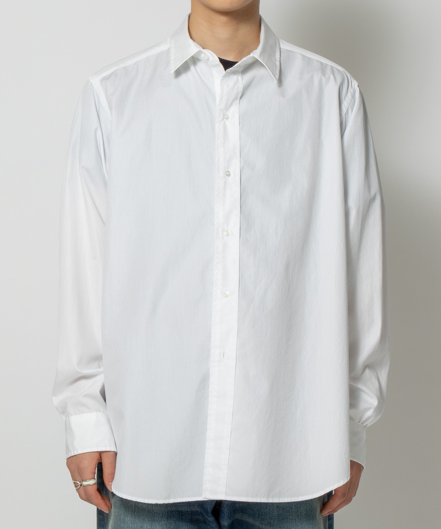 Regular Collar Shirt - A.PRESSE (アプレッセ) - tops (トップス