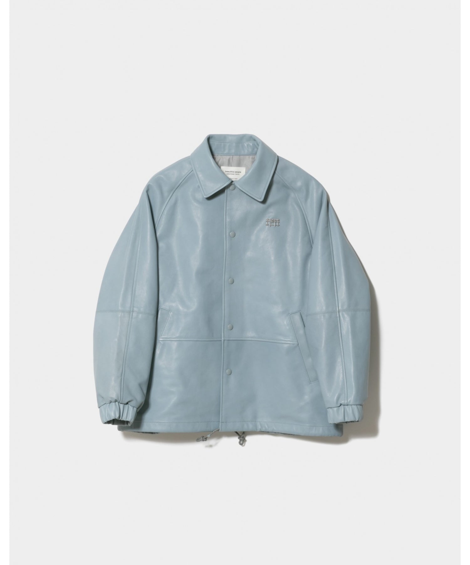 lamb leather coach jacket - beautiful people (ビューティフル