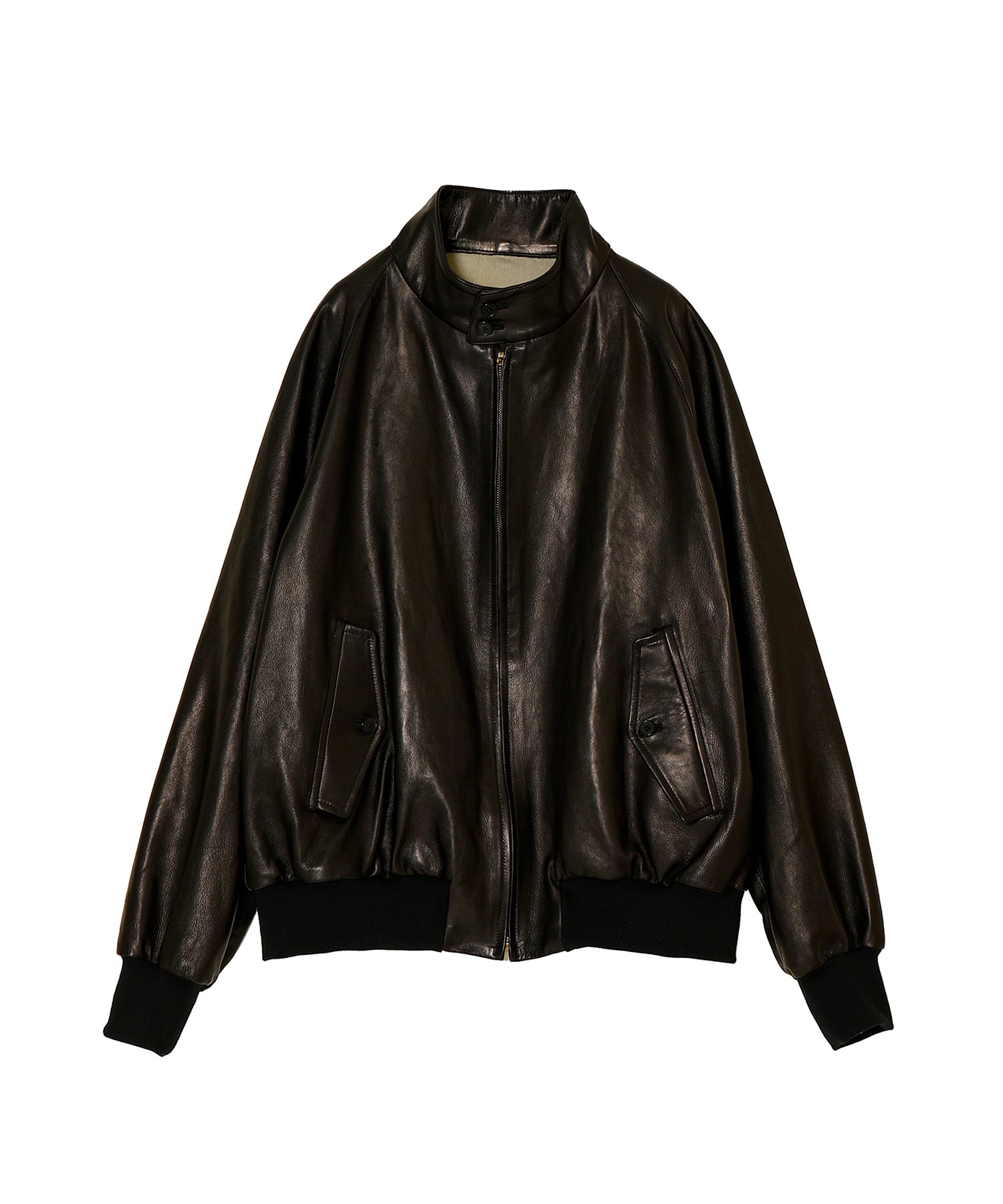 Leather Harrington Jacket - A.PRESSE (アプレッセ) - outer