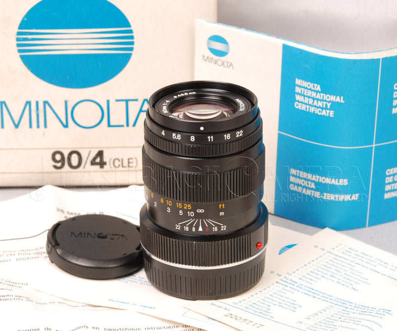 M-Rokkor 90mm f4 (M) – FLASHBACK CAMERA