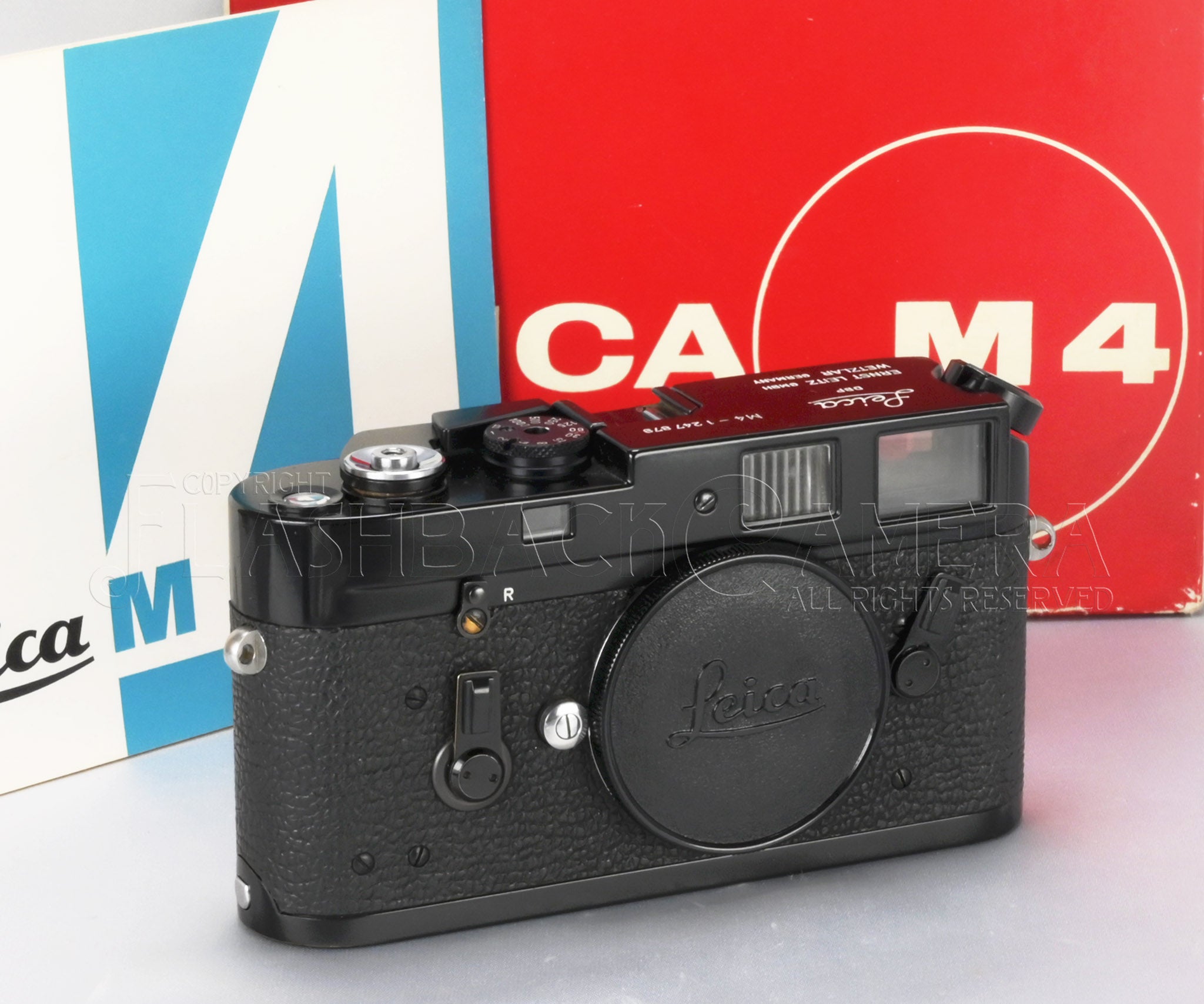 Leica M4 Black Paint – FLASHBACK CAMERA