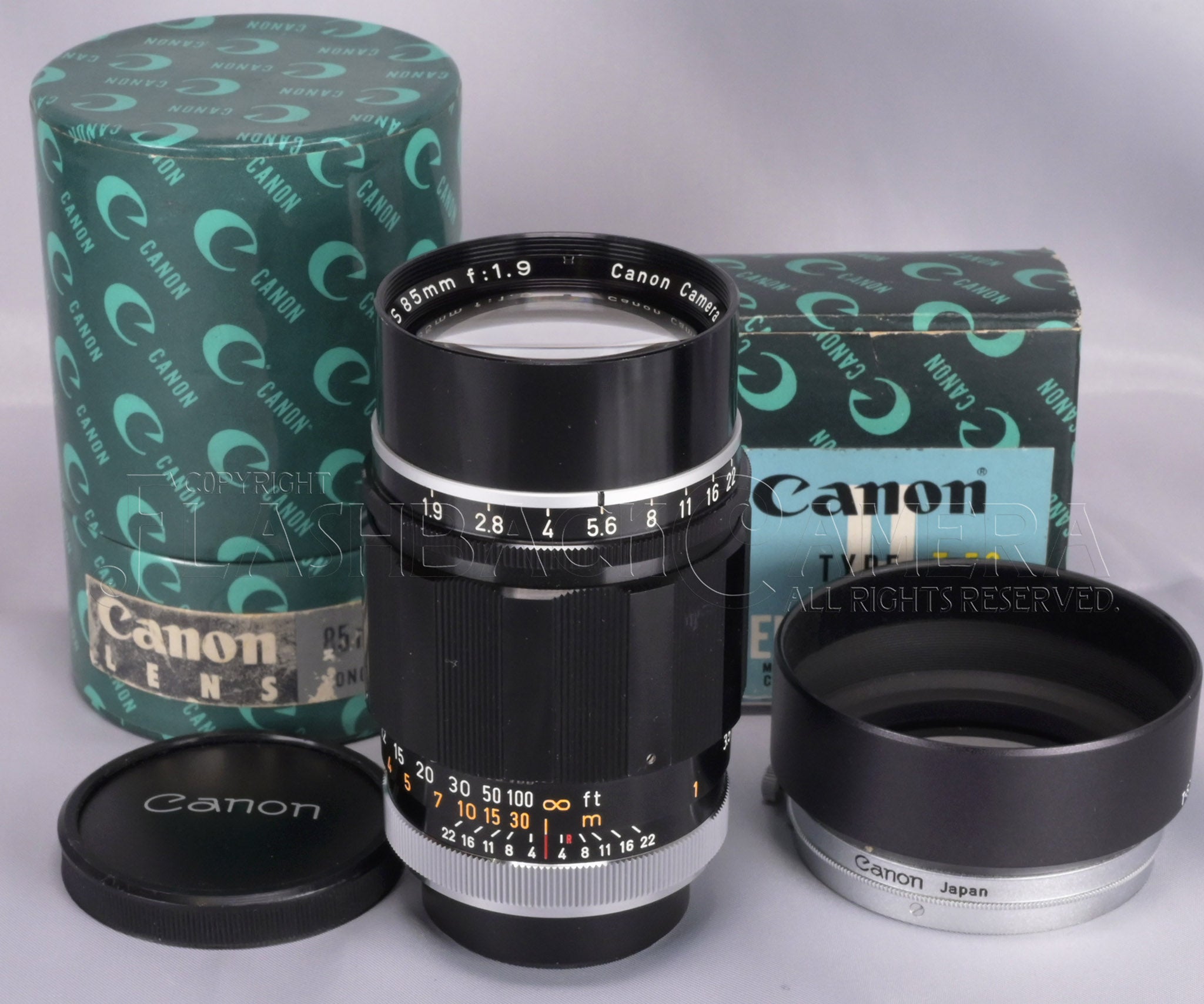 Canon 85mm f1.9 (L) – FLASHBACK CAMERA