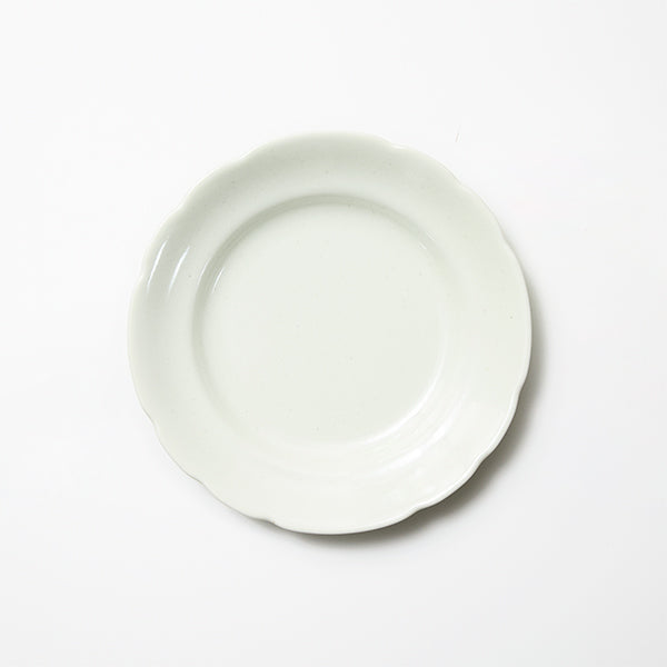 Paperwhite(ペーパーホワイト) 花リムプレート M | FOOD FOR THOUGHT