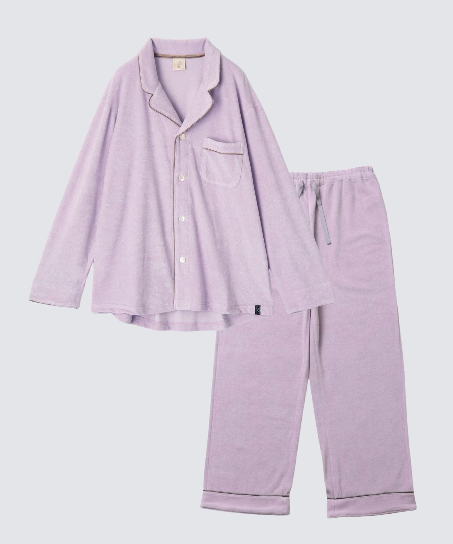 Foo Tokyo 公式ストア | 【セットアップ】コットンパジャマ ラベンダー