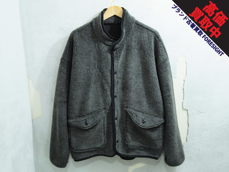 TENDERLOIN 'FLEECE JKT'フリース ジャケット チャコール グレー 灰 L