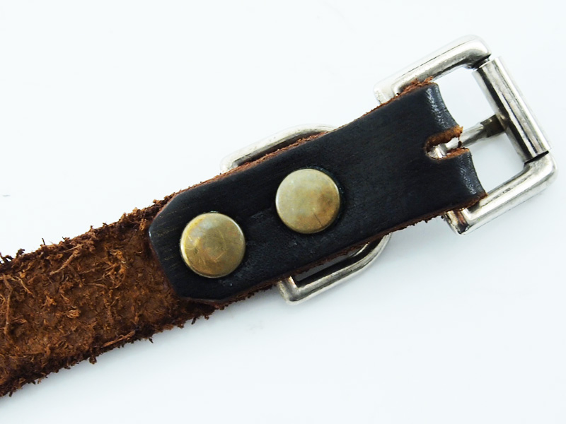 TENDERLOIN×HTC 本店限定 'T-STD BLT'スタッズベルト ナロー ブルー 細