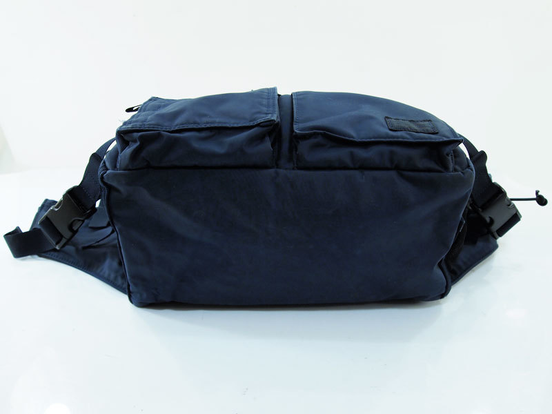 HEAD PORTER 'MASTER NAVY'ニュー ウエストバッグ マスター ネイビー