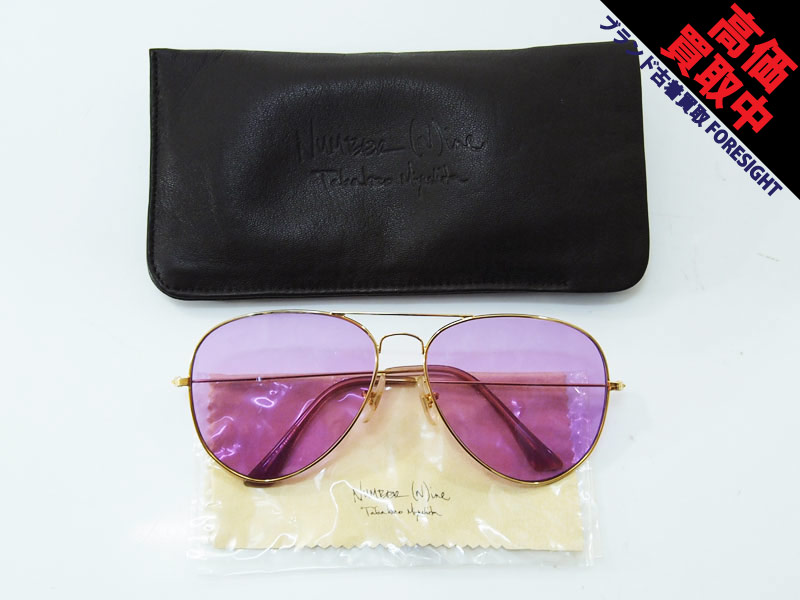 NUMBER (N)INE 03 カート期 ティアドロップ サングラス NUMBER NINE