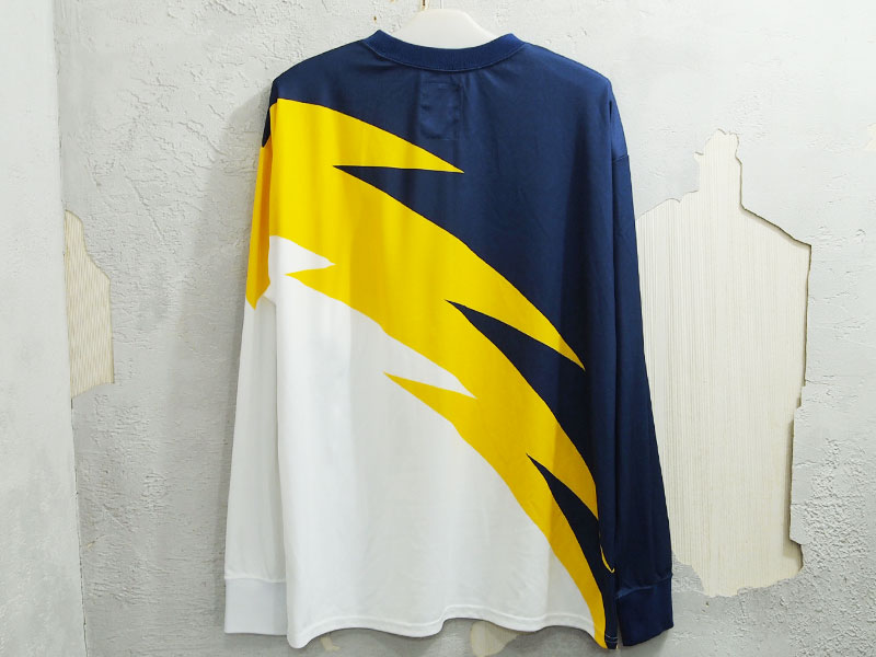 CHALLENGER × Gary YAMAMOTO 'L/S WARM UP TEE'長袖 メッシュ Tシャツ