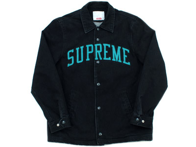 Supreme 'Denim Coaches Jacket'デニム コーチジャケット アーチロゴ