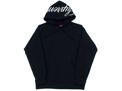 Supreme 'Classic Script Hooded Sweatshirt'プルオーバー パーカー M