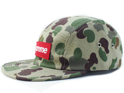 Supreme 'Duck Camo Camp Cap'キャンプキャップ ダックカモ ハンター