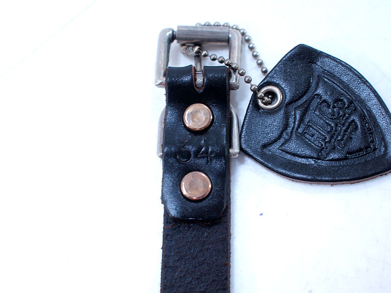 HTC 'NARROW BELT'ナローベルト FLOWER STUDS フラワースタッズ 黒