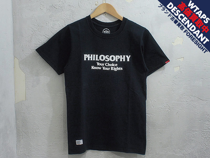 WTAPS 'PHILOSOPHY'Tシャツ フィロソフィー WAY OF LIFE ダブル
