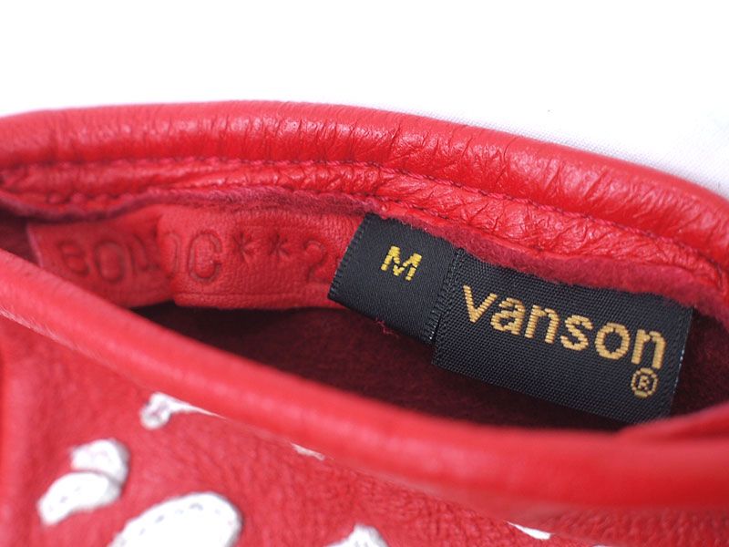 Supreme×Vanson 'Leather X-Ray Gloves'レザー グローブ 手袋 バンソン