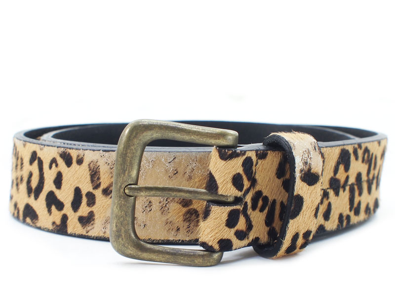 Supreme×Levi's 'Leopard Belt'レオパードベルト S/M リーバイス