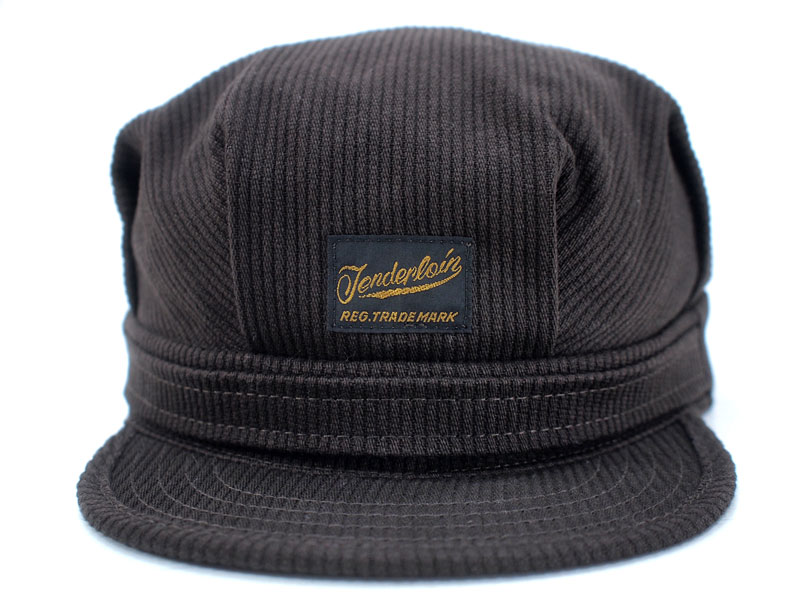 TENDERLOIN 'T-OCTAGON PIQUE'ワークキャップ CAP ピケ L ブラウン 茶
