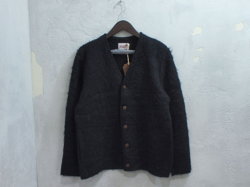 TENDERLOIN 本店限定 'T-MOHAIR CARDIGAN'モヘアカーディガン 黒