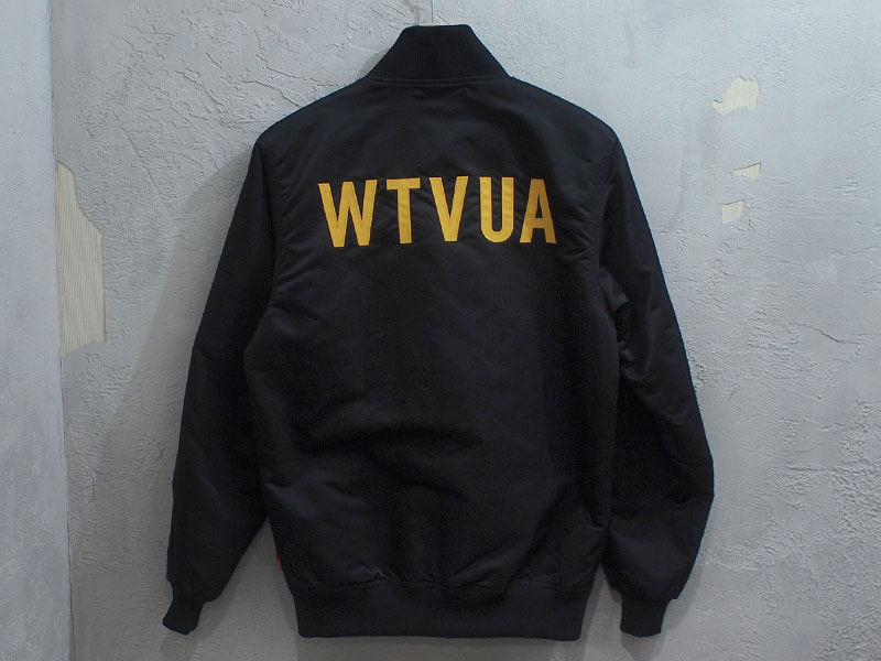 WTAPS 'TEAM JK'ジャケット WTVUA JACKET 15AW 黒 ブラック S 1 ダブル