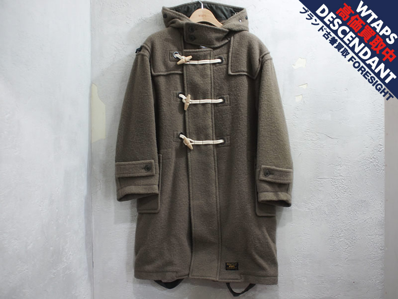 WTAPS 'STRAITS / COAT. WONY. MELTON'ダッフルコート メルトン M 17AW