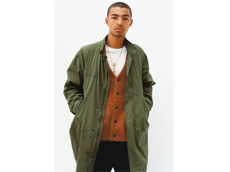 Supreme 'Fishtail Parka'フィッシュテールパーカー モッズコート
