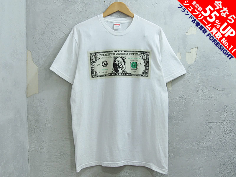 Supreme 'Dollar Tee'Tシャツ ダラー シュプリーム 白 ホワイト M
