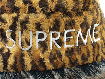 Supreme 'Leopard Trooper Hat'レオパード トルーパーハット